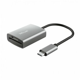 Trust 24136 lecteur de carte mémoire USB 3.2 Gen 1 (3.1 Gen 1) Type-C Aluminium