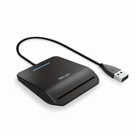 Trust Primo lecteur de cartes à puce Intérieure USB CardBus+USB 2.0 Noir