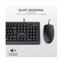 Trust TKM-250 clavier Souris incluse USB Espagnole Noir