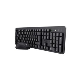 Trust TKM-360 clavier Souris incluse Bureau RF sans fil QWERTY Espagnole Noir