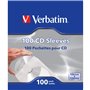 Verbatim Pack de 100 pochettes CD (Papier)