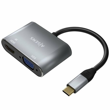 AISENS A109-0627 adaptateur graphique USB 3860 x 2160 pixels Gris