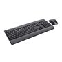 Trust Trezo clavier Souris incluse RF sans fil QZERTY Espagnole Noir