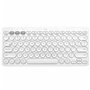 Logitech K380 Multi-Device clavier Bluetooth QWERTZ Espagnole Blanc