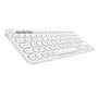 Logitech K380 Multi-Device clavier Bluetooth QWERTZ Espagnole Blanc