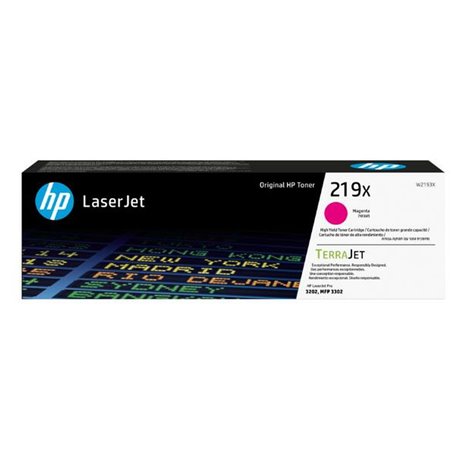 HP Toner magenta grande capacité LaserJet authentique 219X