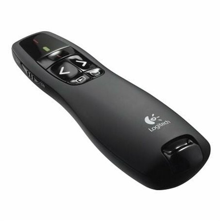 Logitech Wireless Presenter R400 télécommande RF Noir