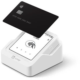 SumUp Solo lecteur de cartes à puce Intérieur & extérieur Batterie Wi-Fi + 3G Blanc