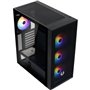 Boîtier PC - BITFENIX - Ares FRGB (Noir) - Moyen tour - Format ATX - Sans alimentation