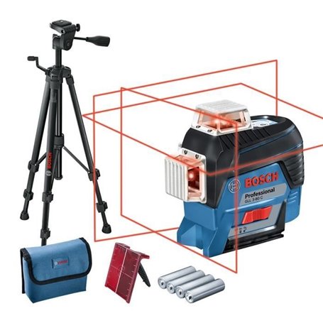 Bosch GLL 3-80 C Professional Niveau de ligne 30 m