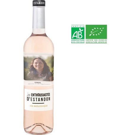 Les Enthousiastes 2023 Vin de Pays du Var - Vin rosé de Provence - Bio