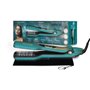 Lisseur vapeur SAINT ALGUE - Demeliss Titanium Blue Tropical - Technologie vapeur ultra puissante avec réservoir intégré 40ml