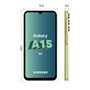 Samsung Galaxy SM-A156B 16,5 cm (6.5") Double SIM hybride Android 14 5G USB Type-C 4 Go 128 Go 5000 mAh Jaune