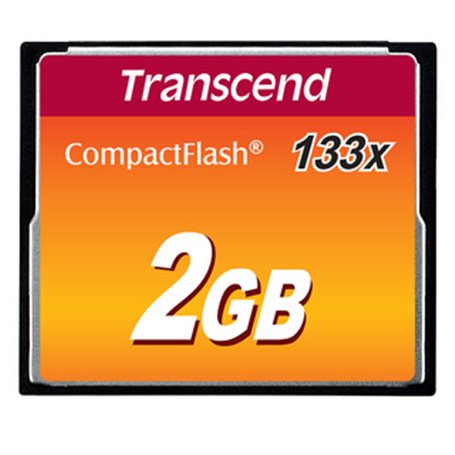 Transcend TS2GCF133 mémoire flash 2 Go CompactFlash MLC