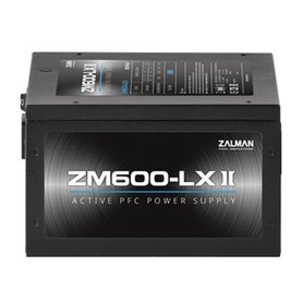 Zalman ZM600-LXII unité d'alimentation d'énergie 600 W 20+4 pin ATX ATX Noir