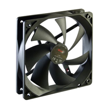 Inter-Tech F-120-S Boitier PC Ventilateur 12 cm Noir