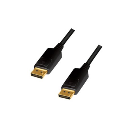 LogiLink CD0101 câble DisplayPort 2 m Noir