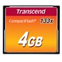 Transcend TS4GCF133 mémoire flash 4 Go CompactFlash MLC