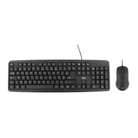 T'nB KBCOMBO1 clavier Souris incluse USB QWERTY Anglais Noir