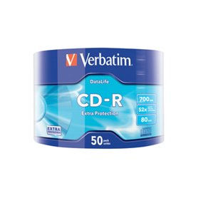 Verbatim CD-R Extra Protection 700 Mo 52x 50 pièce(s)