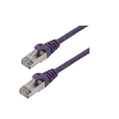 MCL FCC6BM-0.5M/VI câble de réseau Violet 0