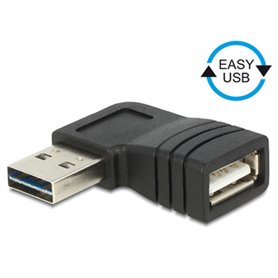 DeLOCK 65522 changeur de genre de câble USB 2.0 A Noir