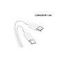 DLH CABLE USB-C VERS USB-C 1.8M 3.25A 65W max BLANC