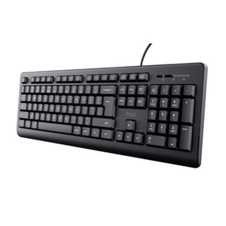 Trust TK-150 clavier Bureau USB Français Noir