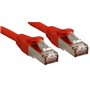 Lindy Cat.6 S/FTP 1.0m câble de réseau Rouge 1 m Cat6 SF/UTP (S-FTP)