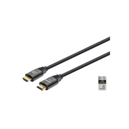 Manhattan 355957 câble HDMI 3 m HDMI Type A (Standard) Noir