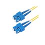 StarTech.com Câble Fibre Optique de 2m Duplex Monomode SC à SC (UPC) OS2