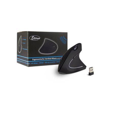 Inter-Tech KM-206R souris Bureau Ambidextre RF sans fil Optique 1600 DPI