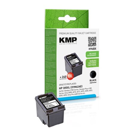 KMP SINGLEPACK H96BX cartouche d'encre 1 pièce(s) Compatible Rendement élevé (XL) Noir