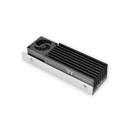 Thermaltake MS-1 M.2 NVMe SSD Dissipateur thermique/Radiateur 2 cm Noir 1 pièce(s)