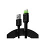 Green Cell KABGC13 câble USB 2 m USB 2.0 USB A USB C Noir