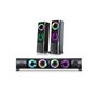 ADVANCE SoundPhonic 2.0 RGB haut-parleur 2-voies Noir Avec fil 6 W