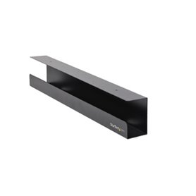 StarTech.com Goulotte Passe Câble Bureau Escamotable - Goulotte Rangement Câbles Bureau/Pupitre - Câbles/Fils/Rallonges - Gestio