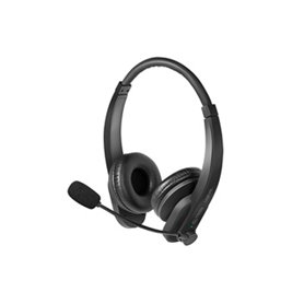 LogiLink BT0060 écouteur/casque Sans fil Arceau Bureau/Centre d'appels Bluetooth Noir