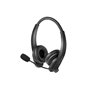 LogiLink BT0060 écouteur/casque Sans fil Arceau Bureau/Centre d'appels Bluetooth Noir