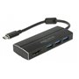 DeLOCK 63931 station d'accueil USB 3.2 Gen 1 (3.1 Gen 1) Type-C Noir