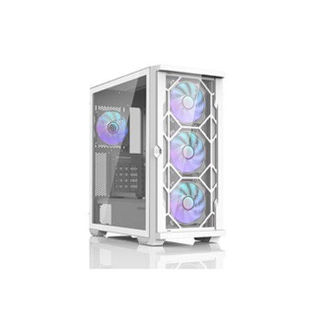 Zalman Z10 DUO WHITE unité centrale Midi Tower Blanc