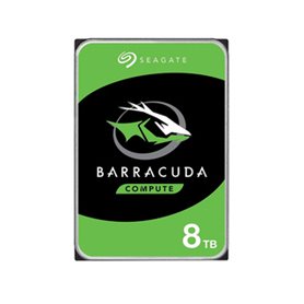 Seagate Barracuda ST8000DM004 disque dur 8 To 5400 tr/min 256 Mo 3.5" Série ATA III