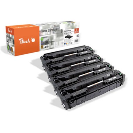 Peach PT1145 Cartouche de toner 4 pièce(s) Compatible Noir