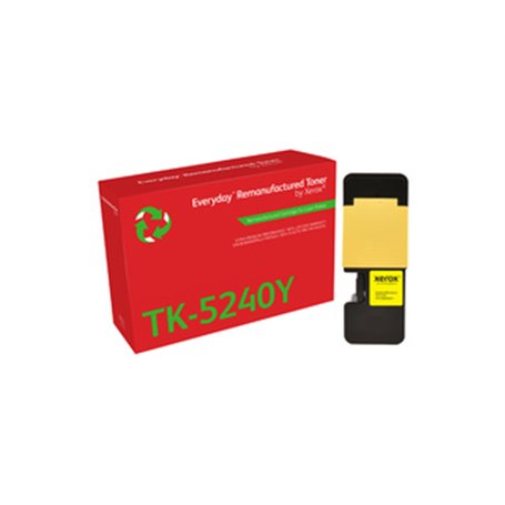 Remanufacturé Everyday Toner remanufacturé Jaune Everyday de Xerox compatible avec Kyocera TK-5240Y