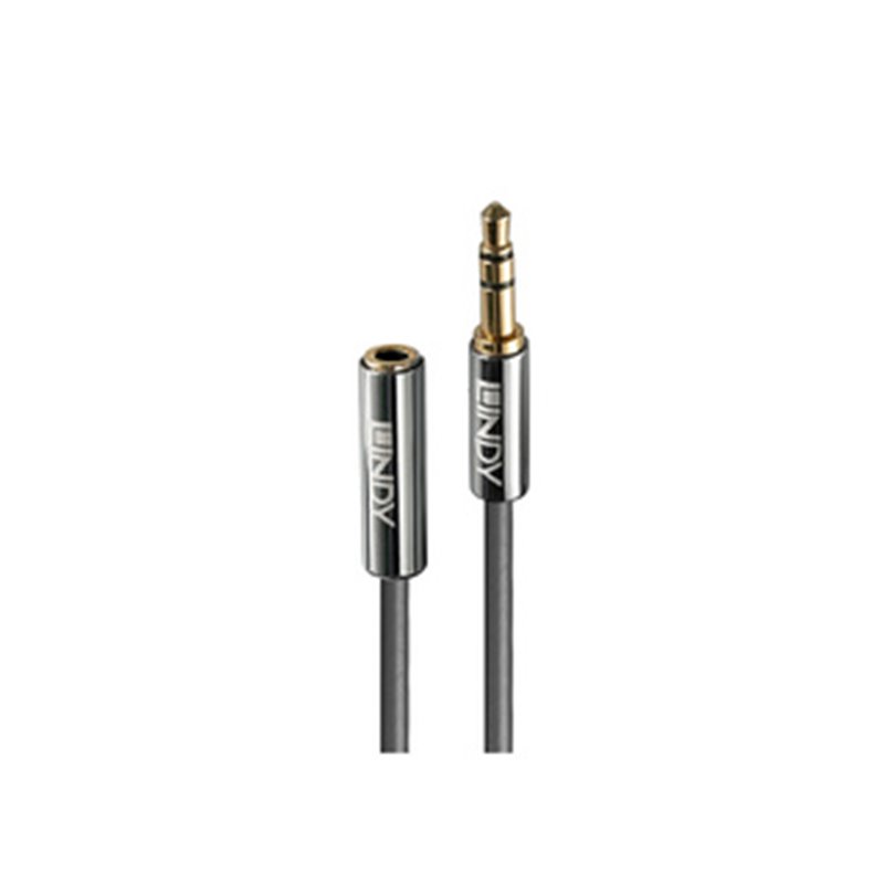 Lindy 35328 câble audio 2 m 3,5mm Anthracite