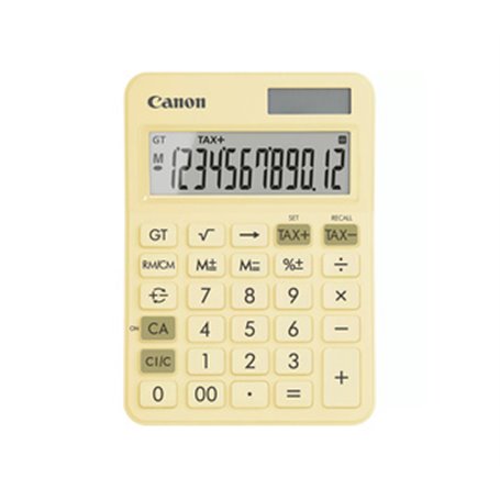 Canon LS-125KB calculatrice Bureau Calculatrice basique Jaune