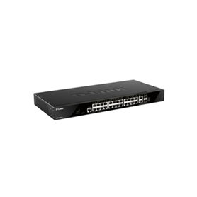 D-Link DGS-1520-28/E commutateur réseau Géré L3 10G Ethernet (100/1000/10000) 1U Noir