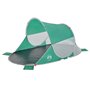 vidaXL Tente de plage vert d'eau escamotable imperméable