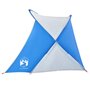 vidaXL Tente de plage 2 personnes bleu azuré escamotable imperméable