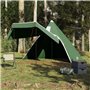 vidaXL Tente de camping tipi 5 personnes vert imperméable